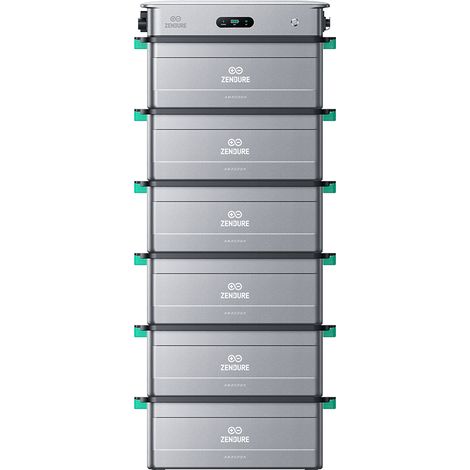 Zendure SolarFlow 2400 AC, KI AC-gekoppelte Energie Management System, 2400W AC Eingang, 2400W Ausgangsleistung, mit 6xAB3000X
