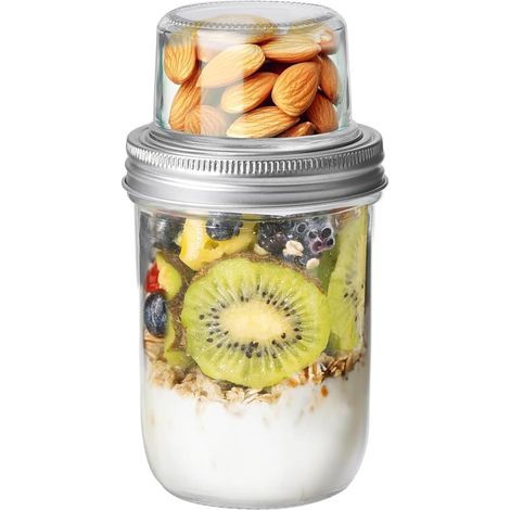 Parfait Avec Couvercles Bocal Parfait En Verre Double