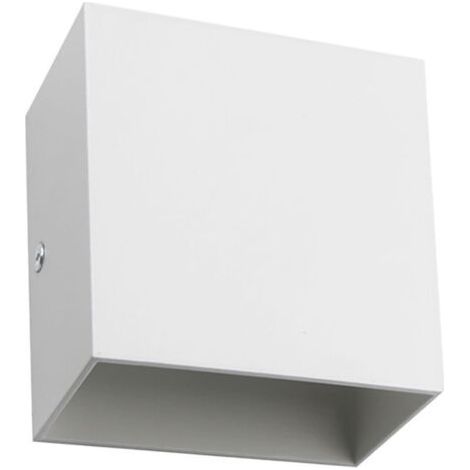 AC 85-265V 6W Cube LED Wall Sconces Modern Light COB Lamp Mounted Lighting Fixtures for Hallway Staircase Bedside Corridor Porch (1/4)