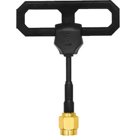 Antenne omnidirectionnelle 4G type sucette, antenne RHCP, émetteur/récepteur FPV à gain élevé 5 dBi, connecteur RP mâle (1/5)