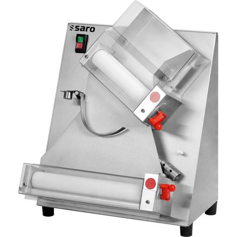 Laminoir Pizza - Ø100-300mm - 50-500g - 0,5-5,5mm - 530x480x560mm - Saro