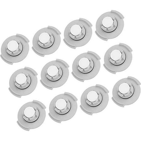 Jeu de filtres 12 pièces pour réservoirs d'eau compatibles Xiaomi Roborock S6, S6 Pure, S6 Max, S5, E5, E4, E35, E25, E20, gris (1/5)