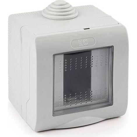 CASSETTA EASY DA PARETE P/ESTERNO 1P IP55