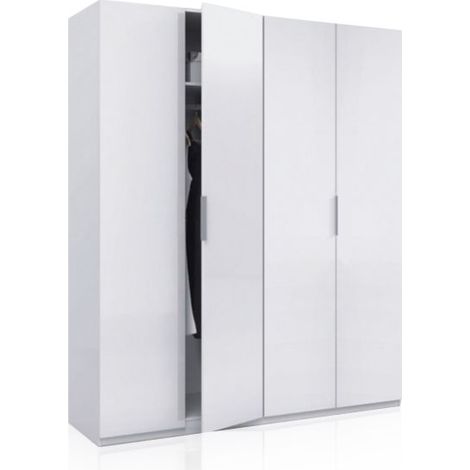 Armario Belar 4 puertas Blanco Brillo (ancho) x 200cm (alto) (1/5)
