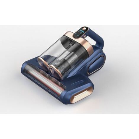 Aspirateur de lit, Aspirateur de matelas sans fil à double tasse d'aspiration 16Kpa avec écran à ultrasons et LED, Brushroll de 18000 tours/min, Aspirateur sans fil pour cheveux d'animaux de compagnie (1/5)