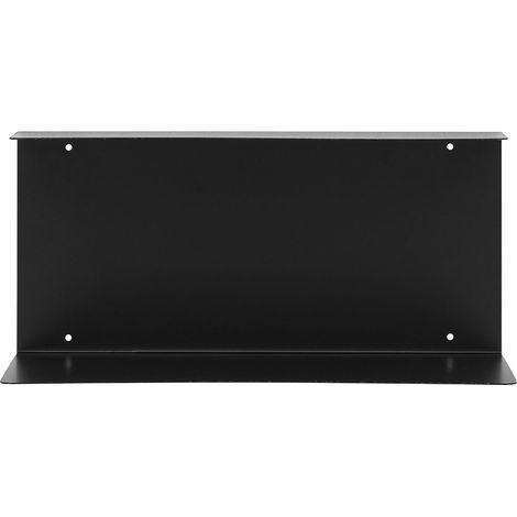 Lille Wandregal 40x18x18cm schwarz. (1/2)