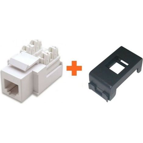 Keystone presa telefonica da incasso RJ11 compatibile Abb Elos