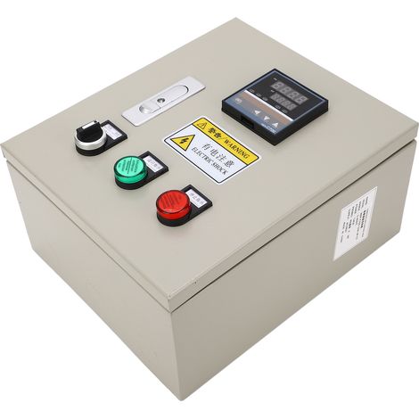 Régulateur de température PID avec thermostat numérique à thermocouple K, boîtier de commande 380 V CA triphasé 15 kW (1/5)