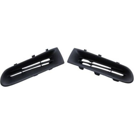Grille de pare-chocs avant gauche et droite pour Renault Clio MK3 2005-2009 7701208684 - ABS noir (gauche)
