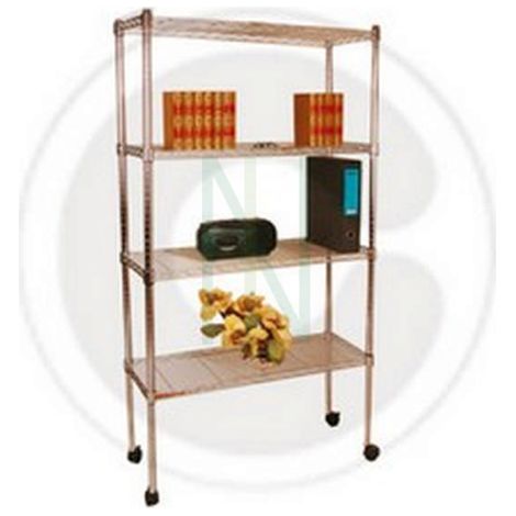 Kit A tagA res multifonction sA rie America en acier 4 A tagA res avec roues 36x61x170h
