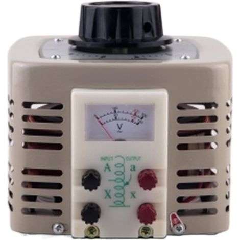 Variac mesuré - Transformateur de sortie ca variable 2 Amp 0-250v (TDGC2-0.5KVA) (1/4)