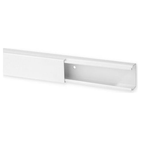 Goulotte de distribution non cloisonnable TA-E 40x25 1 compartiment blanche IBOCCO B00686 (1/2)