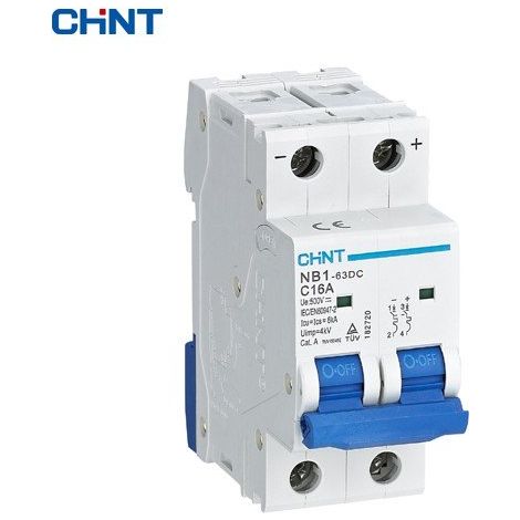 Interruttore magnetorermico 2 P 25A DC.500V