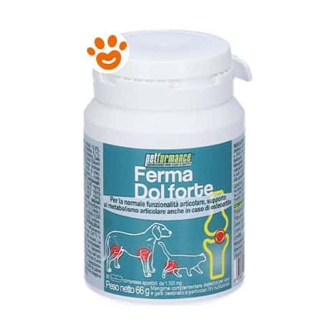 Petformance Dog&Cat Ferma Dol Forte - Confezione 60 Compresse -