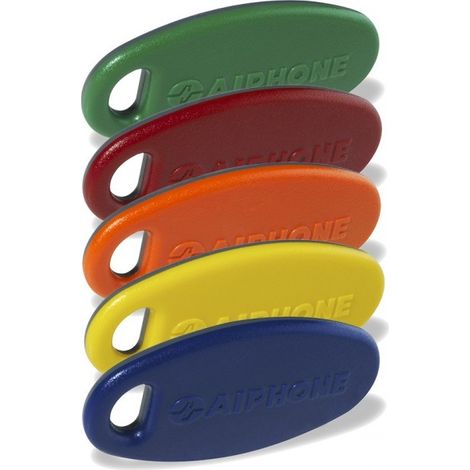 Key5 Pack 5 Badges Bi-Couleur - AIPHONE KEY5 120188 (1/2)