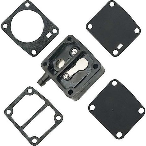 Vergaser-Kraftstoffpumpen-Dichtungssatz 6G1-24432, 6G1-24471, 6G1-24411, 6G1-24431 kompatibel mit Yamaha 2-Takt-Außenbordmotoren 6 PS, 8 PS, 99 PS und 15 PS. (1/5)