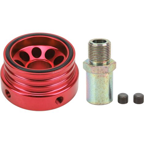 Adaptateur Plaque Filtre à Huile Sandwich Rouge pour GT86 2017+ Accessoire Auto (1/5)