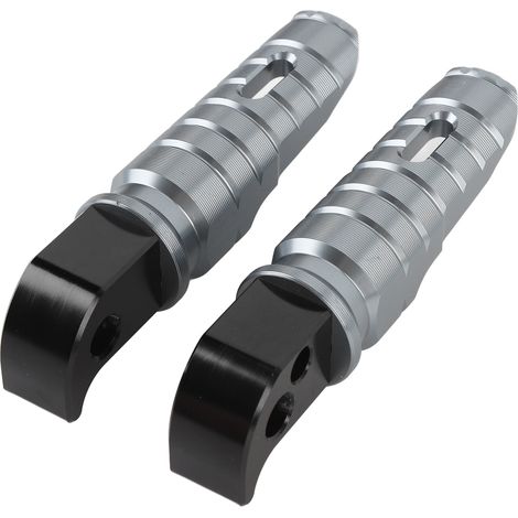 Pedana posteriore per passeggero moto T6063, realizzata in lega di alluminio anodizzato, per YZF R7 MT-07 MT-09 XSR 700 colore Ti. (1/4)
