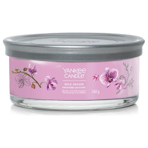 Yankee Candle Signature Candela in Tumbler Multi-Stoppino Wild Orchid 28 Ore (1/3)