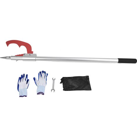 Tronçonneuse manuelle en alliage aluminium-lithium pour déplacer le bois, crochet cant-hook forestier et outil multifonction (1/5)