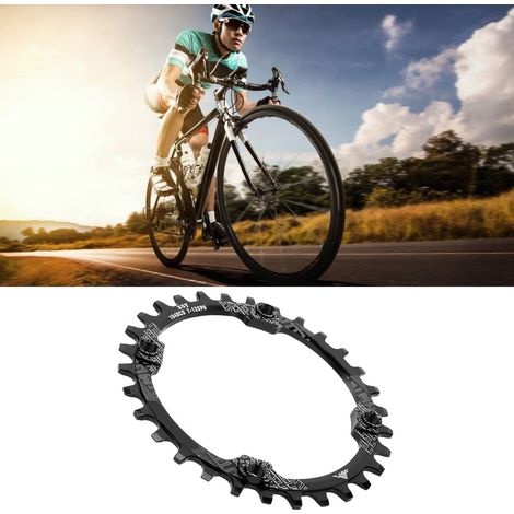 Plateau 30T Noir Alliage d'Aluminium 104BCD pour Vélo de Montagne Single Speed (1/5)