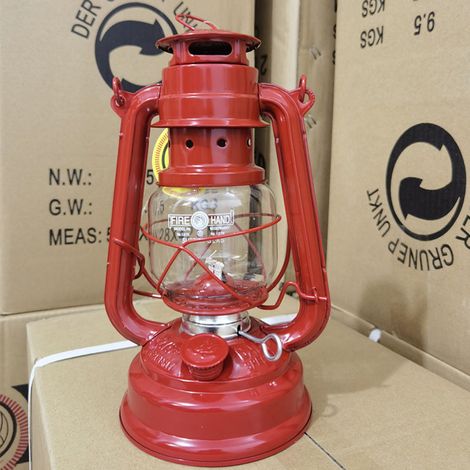 Leichte rote Campinglampe für den Außenbereich, 12,7 cm x 26 cm x 15 cm, Zeltlampe