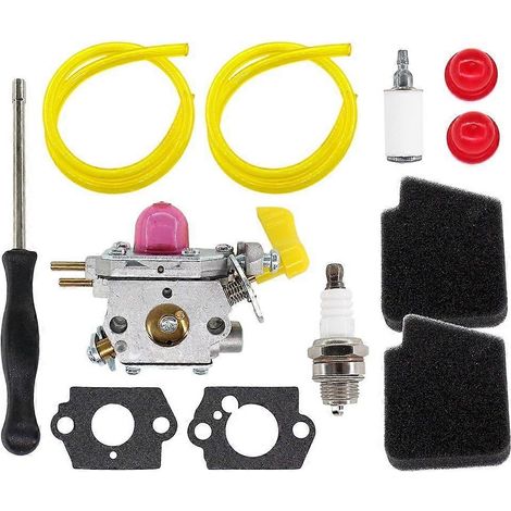 Kit de filtre à air pour carburateur pour souffleur de feuilles Poulan Pro PPBV25 2 temps 25 cm3 essence 450 CFM 230 MPH McCulloch - GBV345 545081857 (1/5)