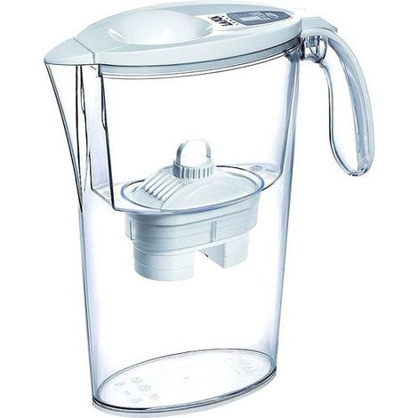 Jarra Filtrante Laica Stream Line/ Capacidad 2.3L/ Blanca