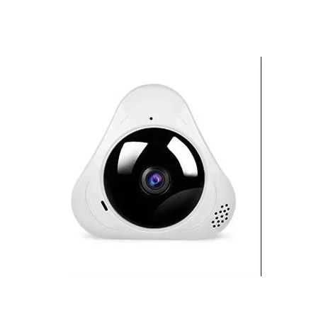 (Carte non incluse) Caméra panoramique WiFi 360°, HD 1080p, protection de sécurité, intégration maison intelligente. (1/5)