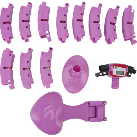 Ceinture d'exercice abdominale, cerceau de massage circulaire avec compteur électronique, équipement minceur pour ventre et taille. (1/5)