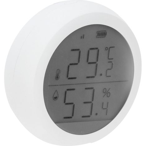 ZigBee-Funksensor für Temperatur und Luftfeuchtigkeit, Thermometer, Hygrometer, Innenraumdetektor, intelligentes System (1/5)