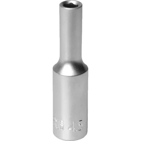 MJW Vaso 1/4"" hexagonal largo 4,5 mm