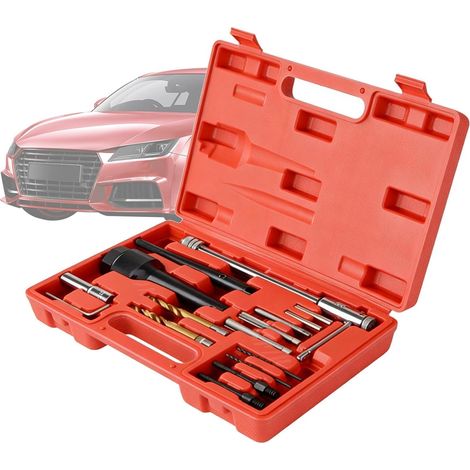 Outil de retrait de bouchon de moteur  M10 Ajustement précis et sécurisé avec étui – Outil automobile Extracteur de bouchon de moteur  pour professionnels, techniciens, garage, entretien saisonnier (1/5)