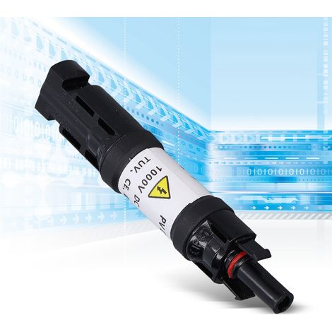 Connecteur Diode PV Solaire Mâle Femelle IP67 Étanche Câble Panneau Porte-Diode Bloquant 1000V (1/5)