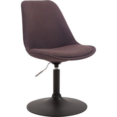 Silla De Comedor Maverick En Tela Marrón Negro (1/5)