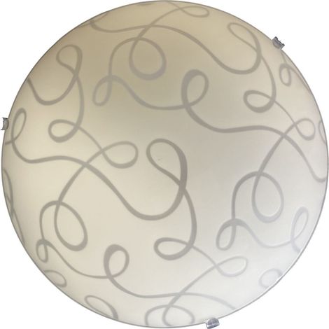 Plafonnier Alma blanc 30 cm