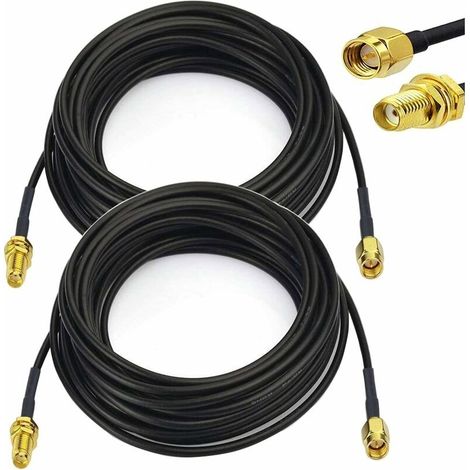 cavi SMA da 3 m, connettore SMA, prolunga SMA, cavo SMA RG174 per antenna LTE 0 3G (1/5)