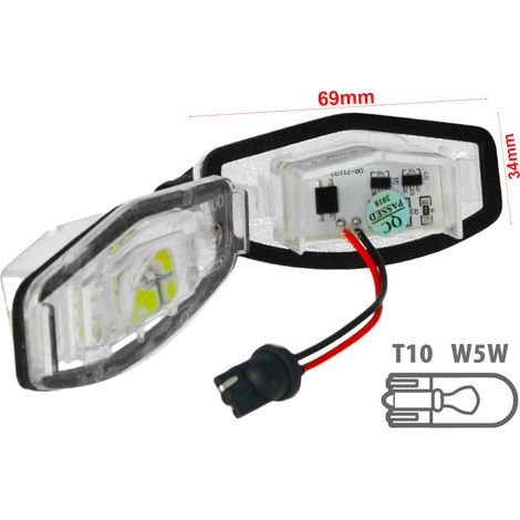 Kit Luci Targa Led Honda XRV X-RV 2015 Canbus Bianco No Errore 12V 2W (1/3)
