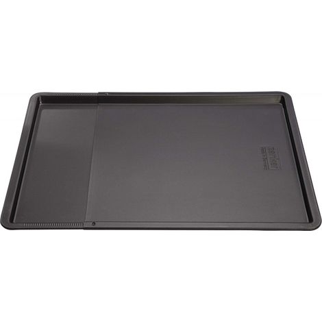 Zenker 6537 Plaque De Cuisson Extensible, Plaque À Four Universelle, Plaque À Pâtisserie, Acier Inoxydable