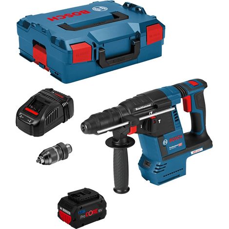Martello Perforatore BOSCH GBH 18V-26 F (1 x 8,0 Ah ProCORE + GAL1880CV + L-Boxx 136) (1/5)
