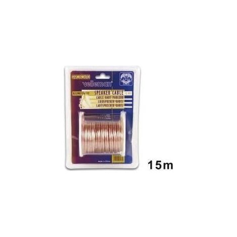 CABLE HP TRANSPAREN 2x1.50mm² 15m