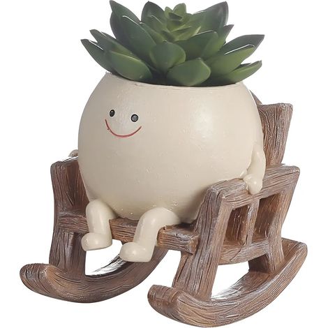 Pot de fleurs avec pieds amovibles, support à plantes tressé (1/5)