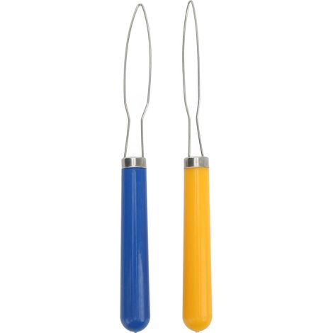 Gancho para botones de 2 piezas, multicolor, gancho para botones mixtos, herramienta portátil para coser a medida (1/5)