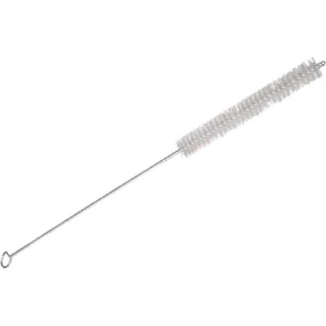 Osborn – Goupillon fil nylon droit 8mm – 2 fils torsadés pour nettoyage de buses et éprouvettes – Longueur utile 100mm