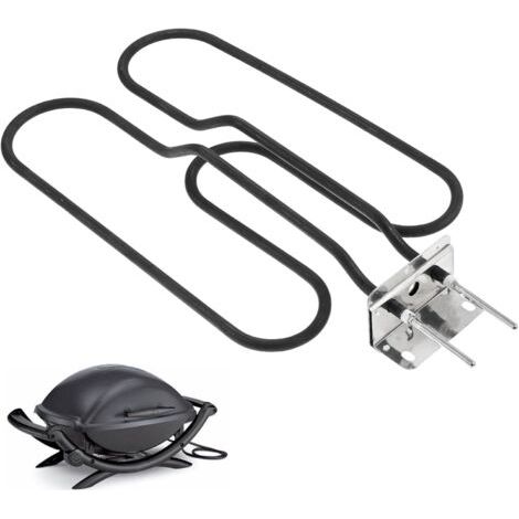 Élément chauffant de rechange pour barbecue Weber Q140 Q1400 – Alliage acier inoxydable – 2200W – Tension 230V pour cuisson uniforme