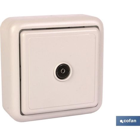 Base Antena 1 Toma (Hembra)