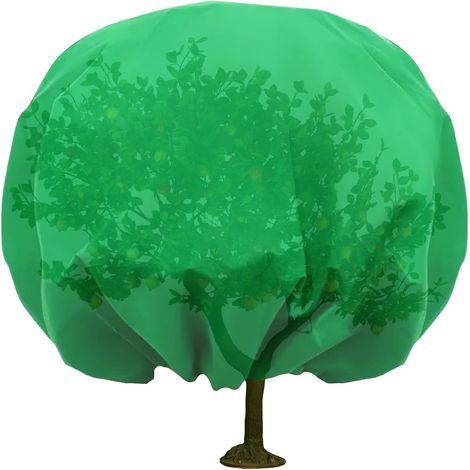 Housse de Protection Contre Le Gel pour d'extérieur, Protection Ronde Contre Le Gel – Barrière réutilisable avec Cordon de Serrage pour Arbres d'hiver, arbustes, Balcon, Parterre (1/5)