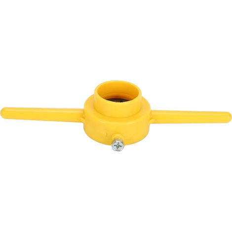 Outil de filetage manuel durable à 60 degrés pour tuyaux en PVC et NPT, avec 3 moules de tailles différentes. (1/5)
