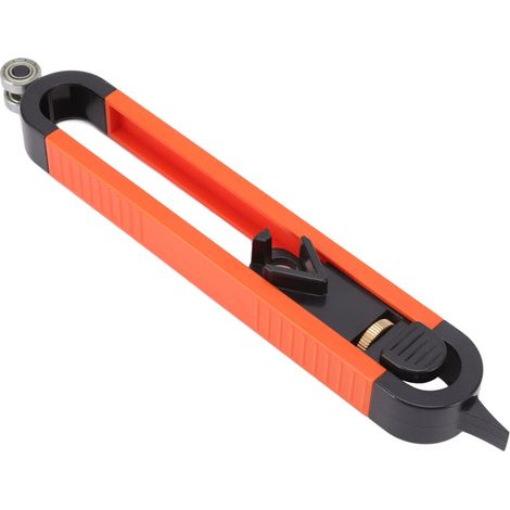 Gabarit de Contour avec Verrouillage, Équerre de Profilage Ajustable pour Carrelage, Laminé, Moquette, Précision de Scribe ABS