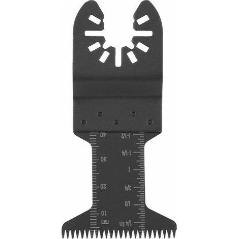 Lames de scie oscillante, 20Pcs 44mm Acier à haute teneur en carbone Oscillant Multi Tool Lames de scie à dents longues pour Bosch Dremel Fein, Outils oscillants électriques (1/5)